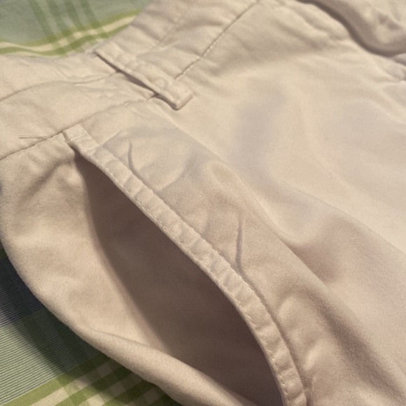 White Khaki Mini Skirt (size 10) - Picture 3 of 5